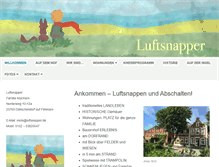 Tablet Screenshot of ferienhof-fehmarn.de